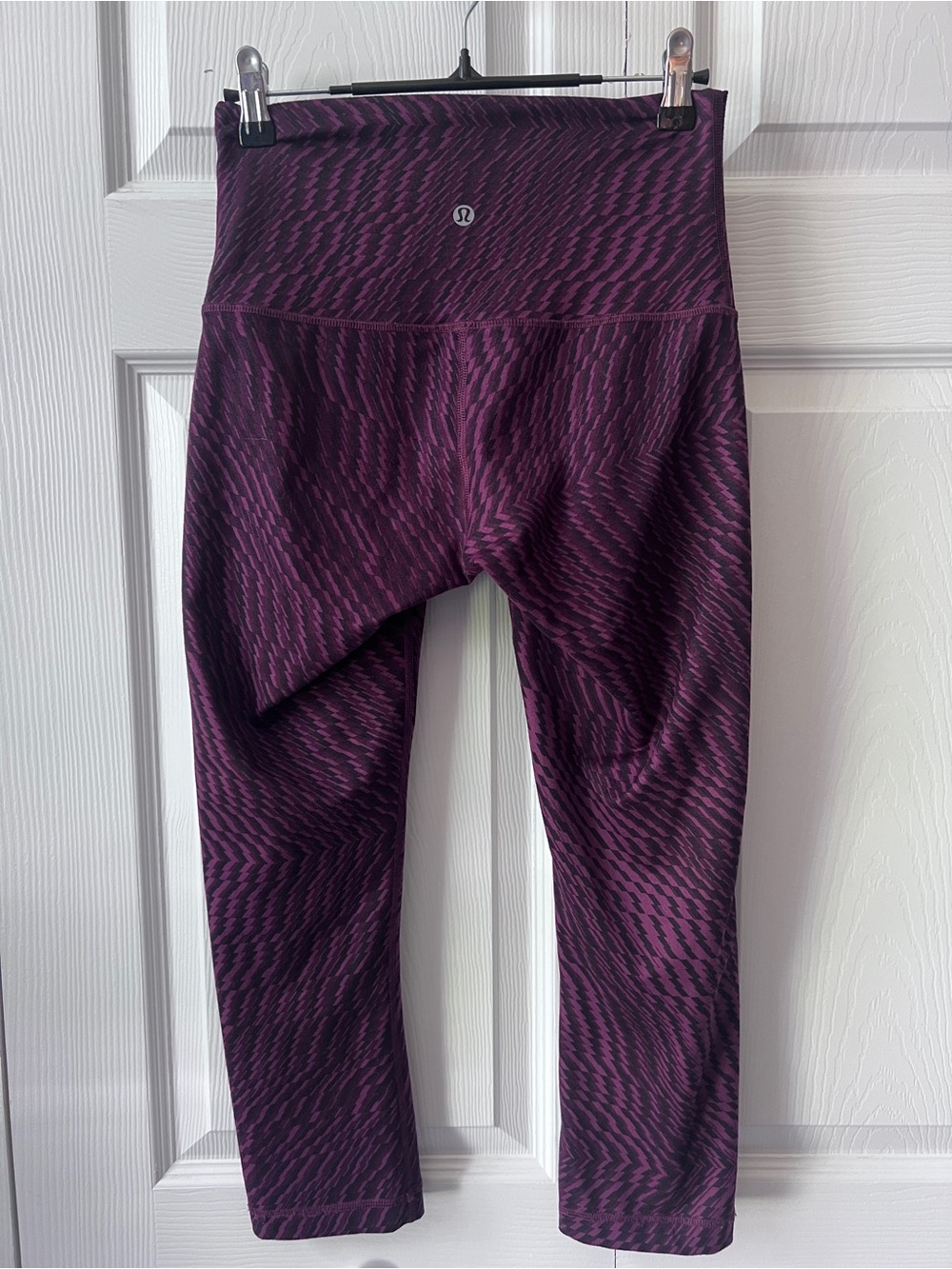 lululemon athletica Women's Plum Patterned High-Waist Leggings